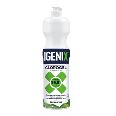 Limpiador Cloro Gel Igenix Eucaliptus 900 ml