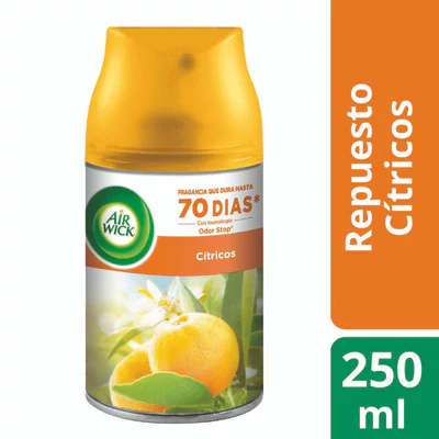 Repuesto Aromatizante Freshmatic Air Wick Cítricos 250 ml