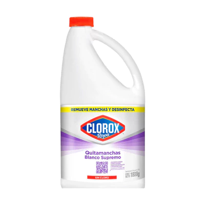 Quitamanchas Clorox Blanco Supremo 1800 g