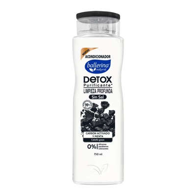 Acondicionador Ballerina Frasco Carbon Menta 750 ml