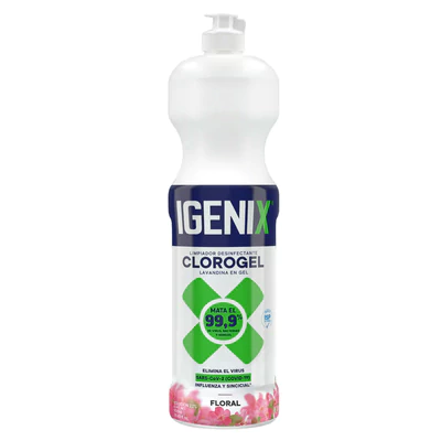 Limpiador Cloro Gel Igenix Floral 900 ml