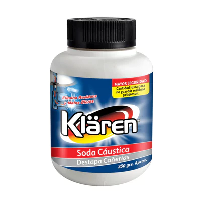 Soda Cáustica Destapa Cañerías Klären 250 g