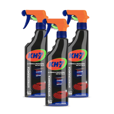 Limpiador Vitrocerámica KH-7 Gatillo 750 ml x3