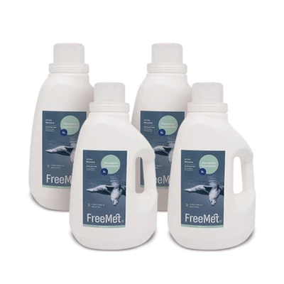 Detergente ecológico Concentrado Freemet Hipoalergénico 3 lts x4
