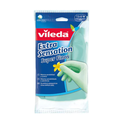 Guantes Extra Sensation Vileda Talla M