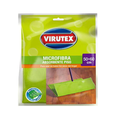 Trapero Microfibra Limpieza Profunda 50 x 60 cm Virutex 1 Unid