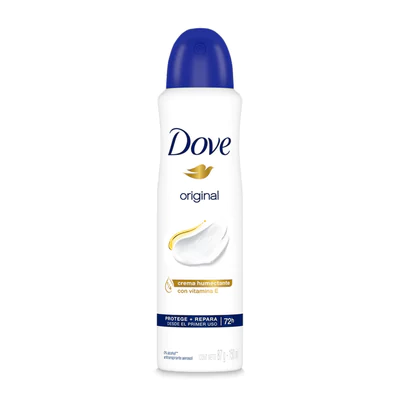 Desodorante Aerosol Mujer Dove Original 150 ml