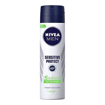 Desodorante Aerosol Hombre Nivea Men Sensitive Protect 150 ml