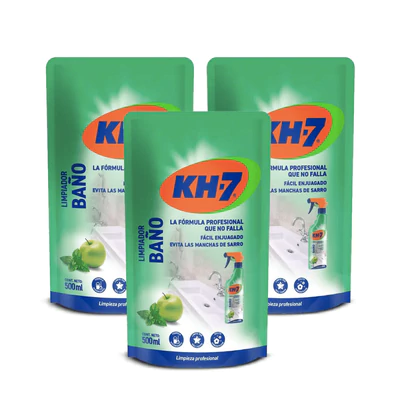 Limpiador Baños KH-7 Doypack 500 ml x3