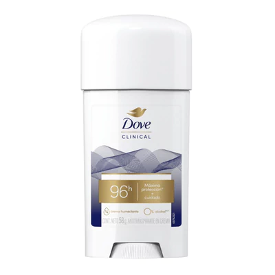 Dove Desodorante Clinical Barra Soft Original 58 gr