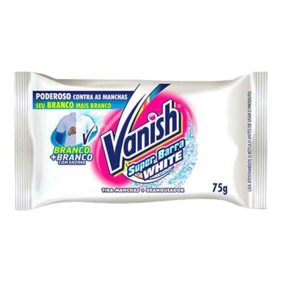 Jabón Barra Vanish Ropa Blanca 75 g