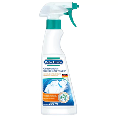 Quitamanchas Desodorante y Sudor Dr Beckmann 250 ml