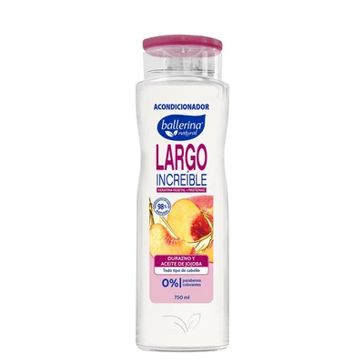 Acondicionador Ballerina Frasco Largo Increible 750 ml