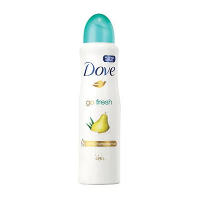 Desodorante Antitranspirante Dove Go Fresh Pera en Aerosol de 150 ml