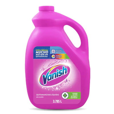 Quitamanchas en Líquido Multiuso Vanish Ropa Color 3785 ml