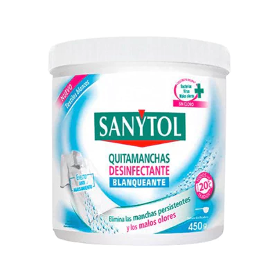 Quitamanchas Desinfectante Sanytol Ropa Blanca 450 g