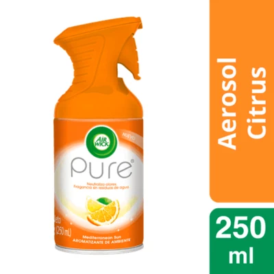 Aromatizante Ambiental Air Wick Pure Mediterranean Sun 250 ml
