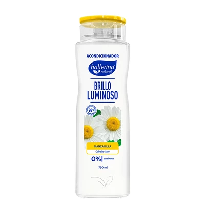 Acondicionador Ballerina Frasco Manzanilla 750 ml
