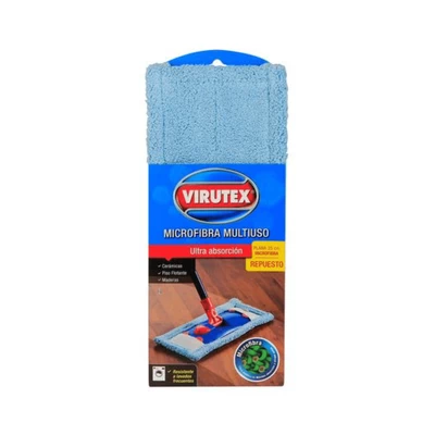 Mopa Plana Microfibra Virutex 35 cm Repuesto