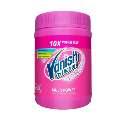 Quitamanchas en Polvo Vanish Ropa Color 450 g