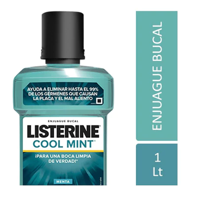 Enjuague Bucal Listerine Cool Mint 1 lt
