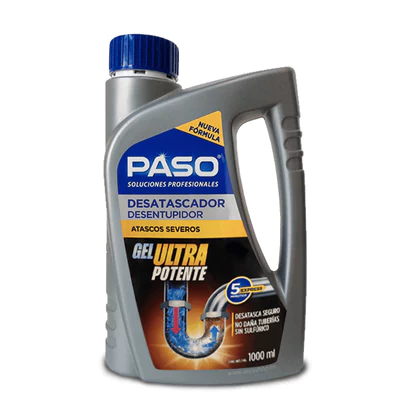 Desatascador Cañerías Paso Atascos Severos Express 1 lt