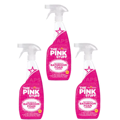 Limpiador Baño Espuma The Pink Stuff 750 ml x3
