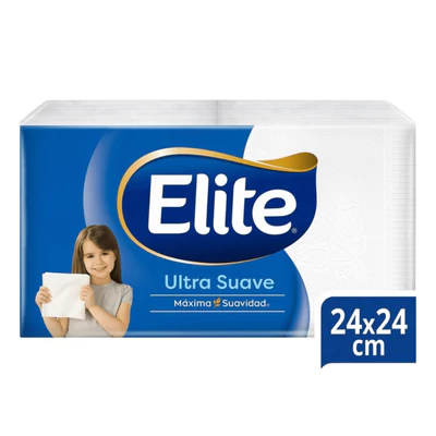 Servilleta Elite Cocktail 24 x 24 cm 200 Unid