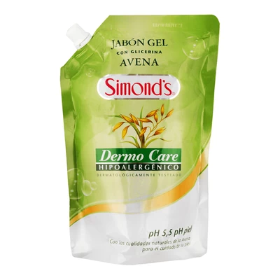Jabón Líquido Avena Simond’s Dermocare Doypack 750 ml