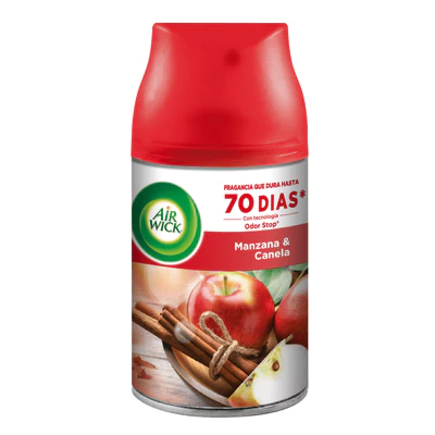 Repuesto Aromatizante Freshmatic Air Wick Manzana y Canela 250 ml