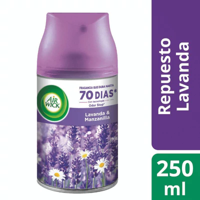 Repuesto Aromatizante Freshmatic Air Wick Lavanda y Manzanilla 250 ml