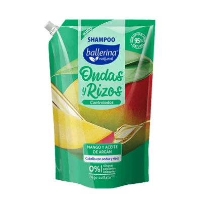 Acondicionador Ballerina Ondas y Rizos 750 ml