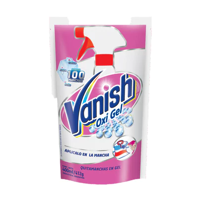 Quitamanchas en Gel Vanish OxiGel Ropa Blanca y Color Doypack 400 ml