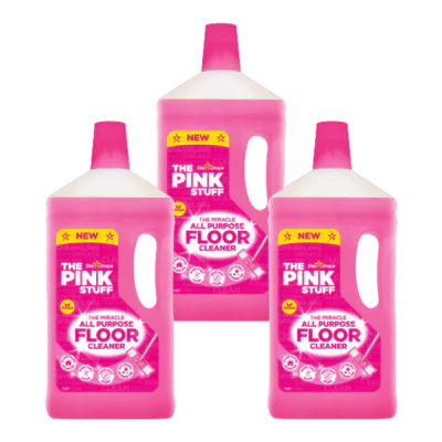 Limpiador Concentrado Multiuso The Pink Stuff Pisos 1 lt x3