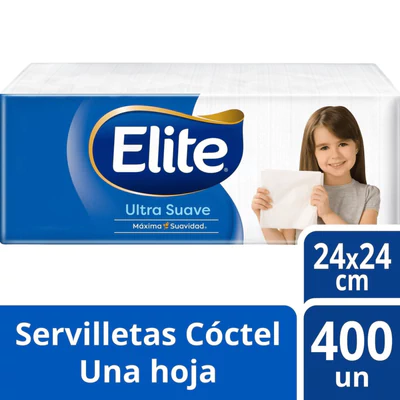 Servilleta Elite Cocktail 400 Unid