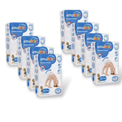Pañales Emubaby XG (112 unid)