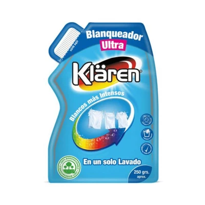 Blanqueador Ropa Klären Ultra Blanco 250 g