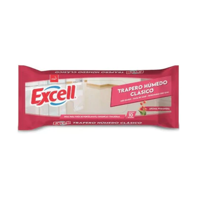 Trapero Húmedo Clásico Excell Primavera 10 Unid