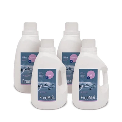 Detergente Ecológico Bebé Freemet Hipoalergénico 3 lts x4