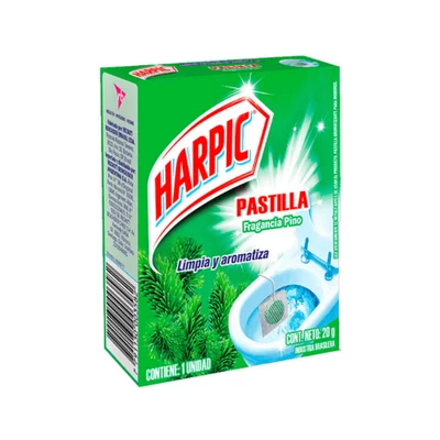 Pastilla Inodoro Harpic Aroma Pino 20 g