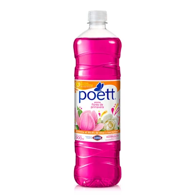 Desinfectante Líquido Poett Primavera 900 ml