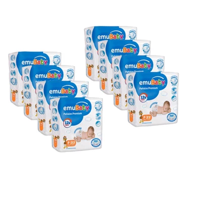 Pañales Emubaby P (176 unid)