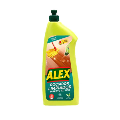 Limpiador Rociador Directo Alex Piso Madera 1 lt