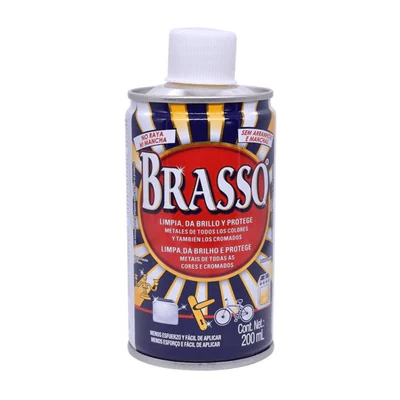 Limpia Metales Brasso 200 cc