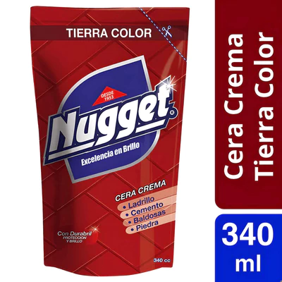 Cera Crema Nugget Tierra Color 340 cc