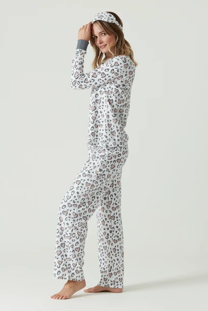 Pijama Rocio Gris
