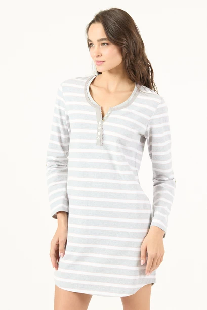 Camisa Clara Gris