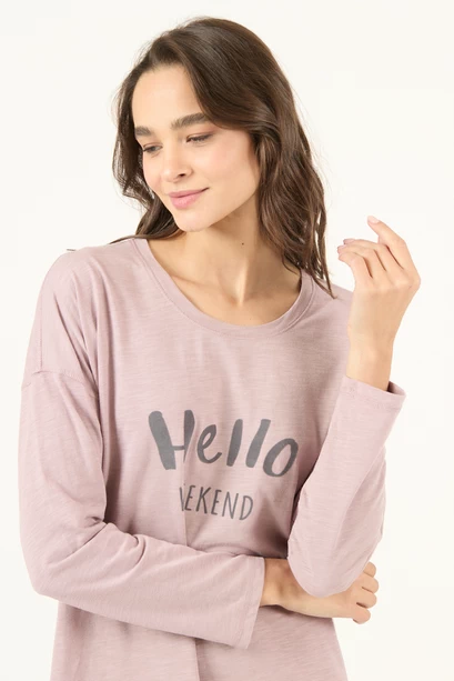 Camisola Lupe Malva