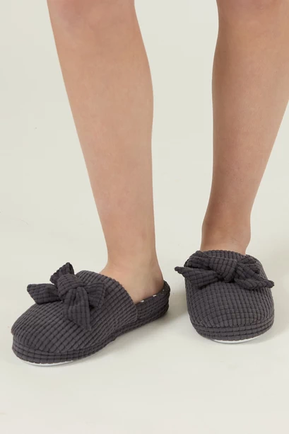 Zapatilla Ribbon Charcoal