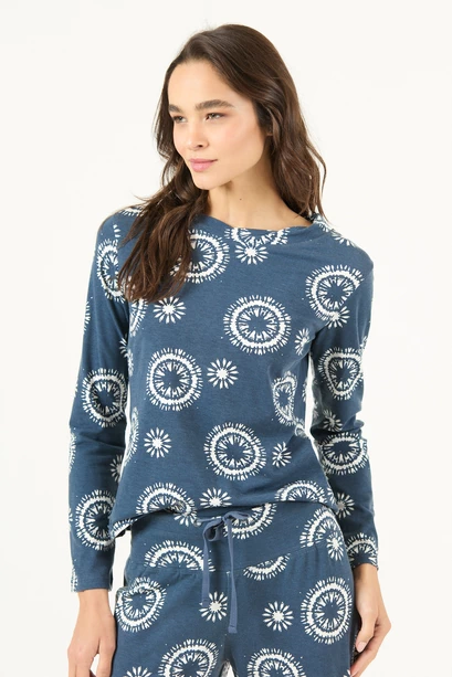 Pijama Praga Azul